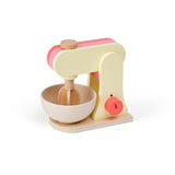 Houten mixer Geel