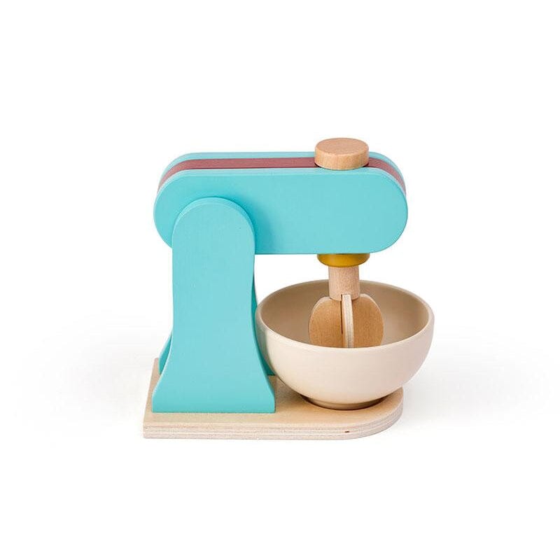 Houten mixer Blauw
