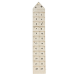 adventskalender smal - sand - Ferm Living