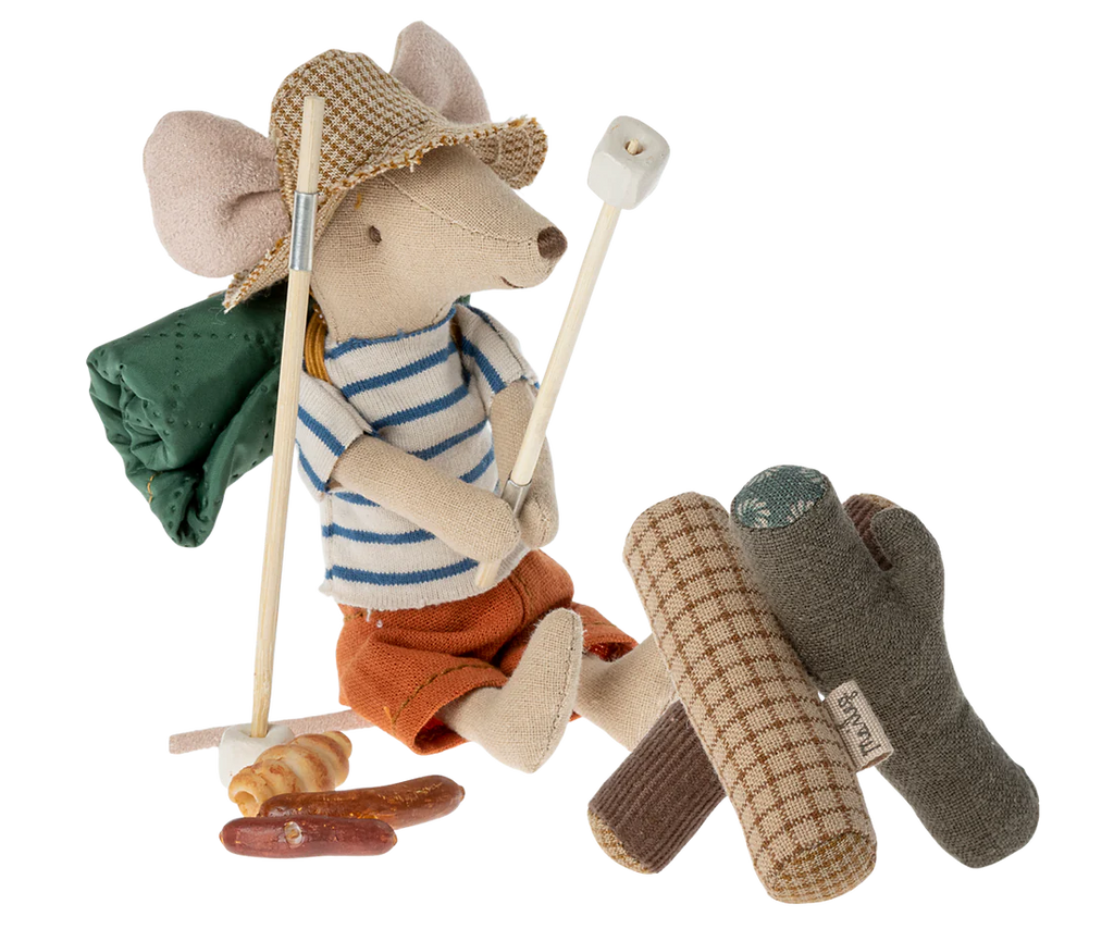 Kampvuur set voor muizen - Maileg