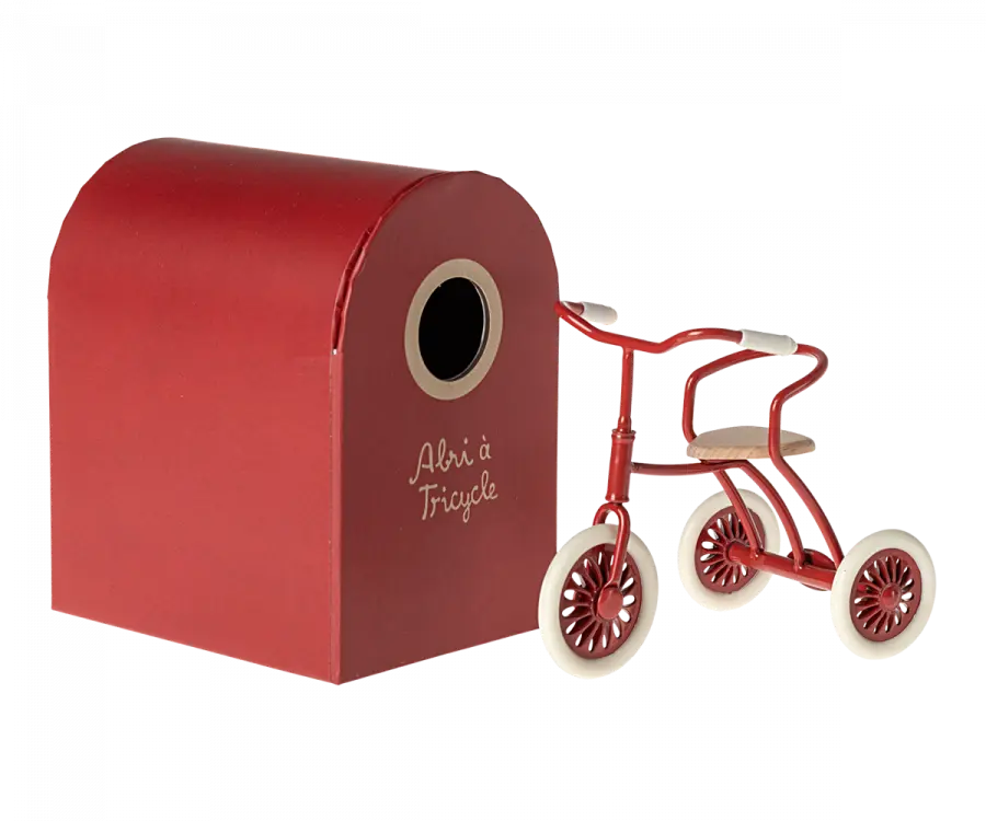 Driewieler voor muizen - Rood