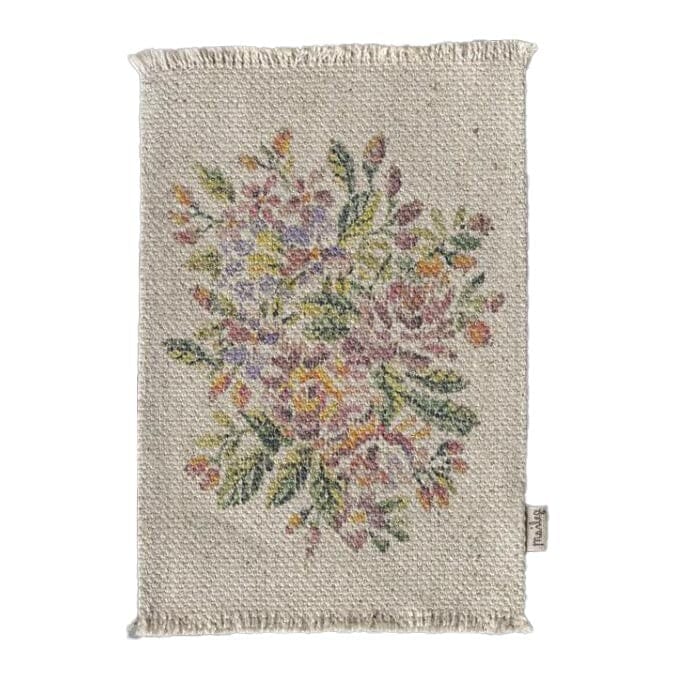 Tapijt met bloemenprint - Medium