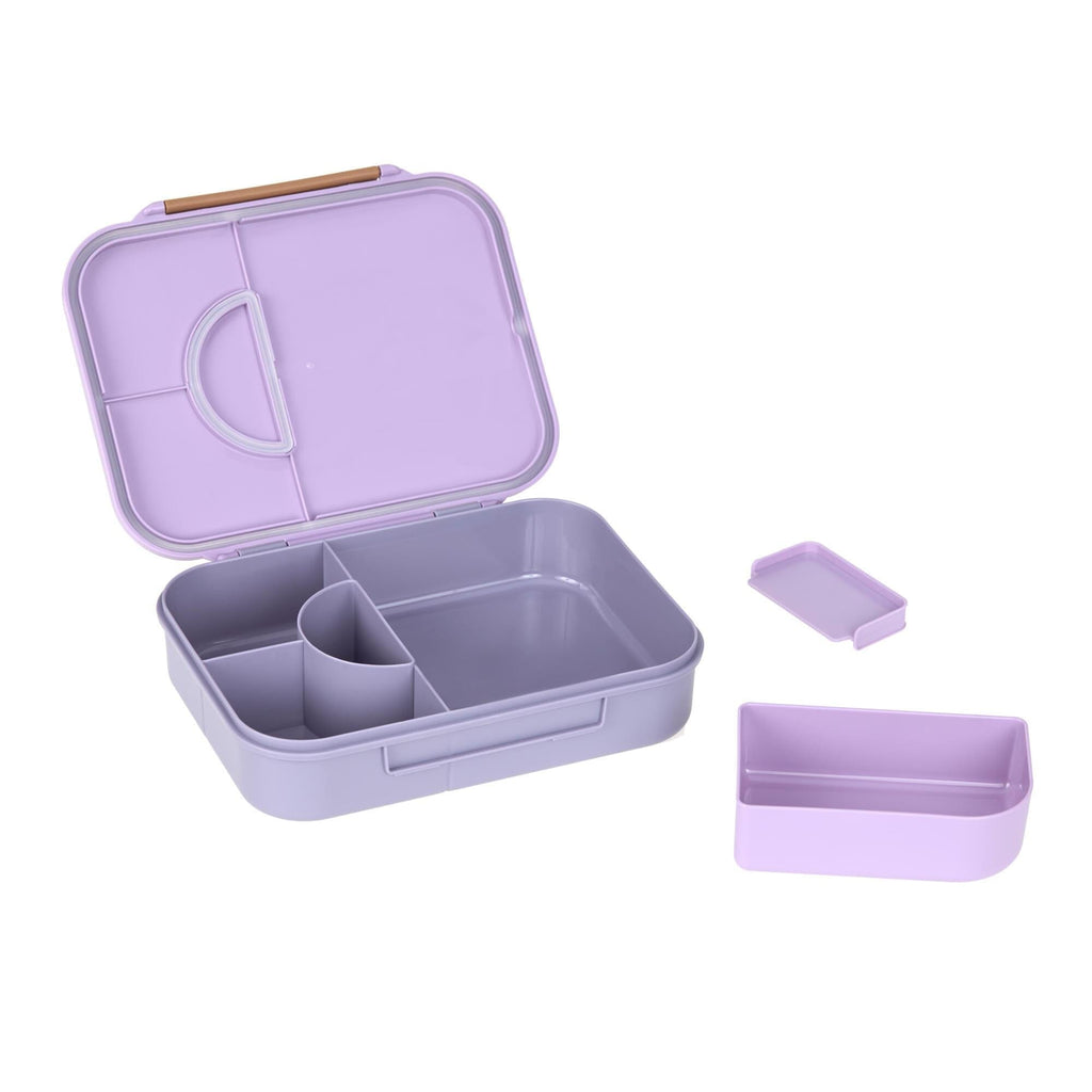 Boîte à lunch Bento - Little Gang - Coeur Lilas - Lässig