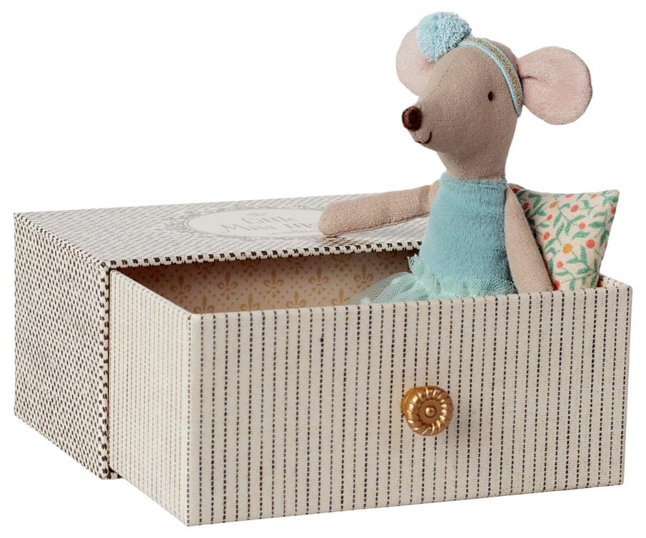 Dance mouse in daybed - Little sister - Maileg