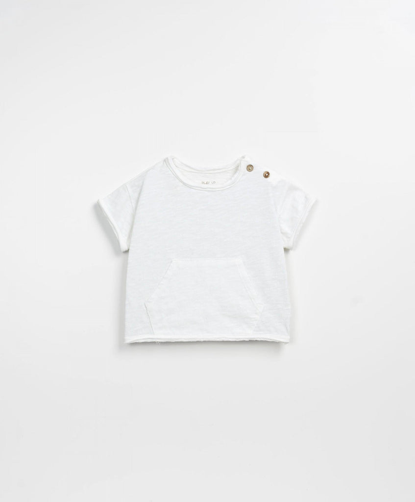 T-shirt met kangeroezakje - Felt