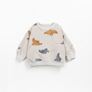 Sweater met roggenprint - Fiber Raias