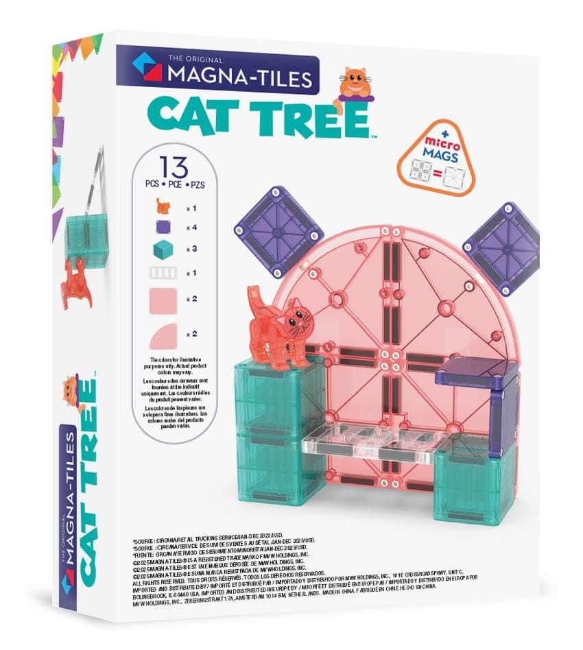 Cat Tree set - 13 pieces - Magna-Tiles