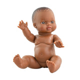 Baby doll girl Gordi undressed - Dark and brown eyes - Paola Reina