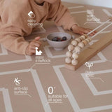 Puzzelmat - Modern Blocks Desert Sand - Eeveve