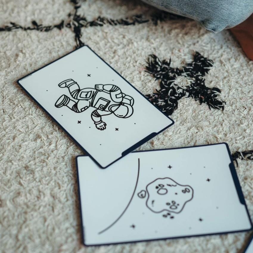 Refill voor Kidydraw Mini tekentablet - Dinosaurussen & Galaxy