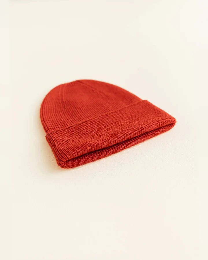 Bonnet Fonzie Newborn - Rouge - Hvid