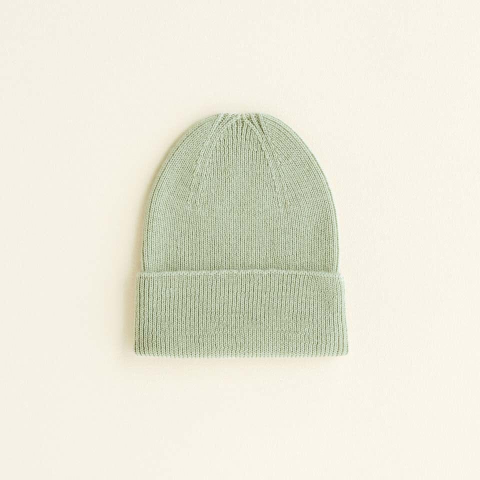 Chapeau Fonzie Newborn - Menthe - Hvid