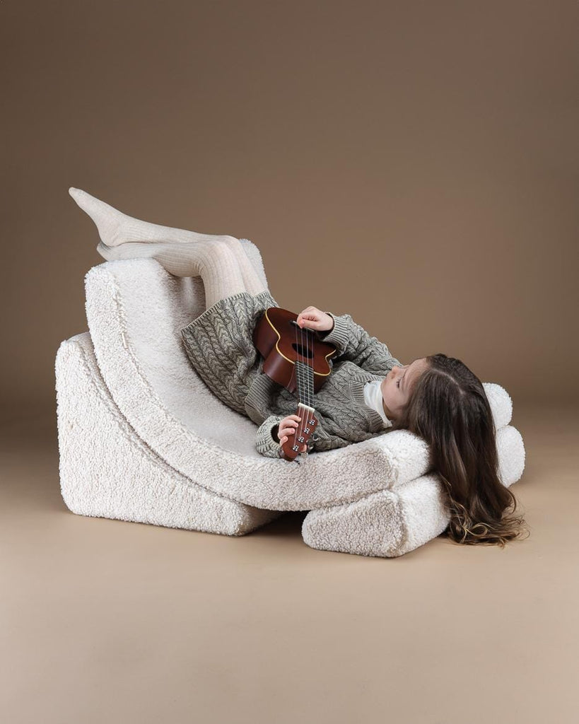 Moon Chair - Cream White