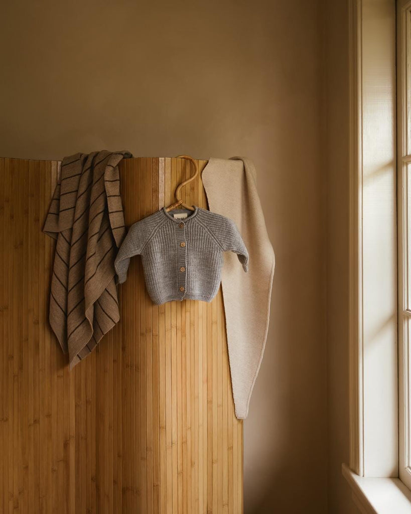 Deken Harry - Sand / Mocha