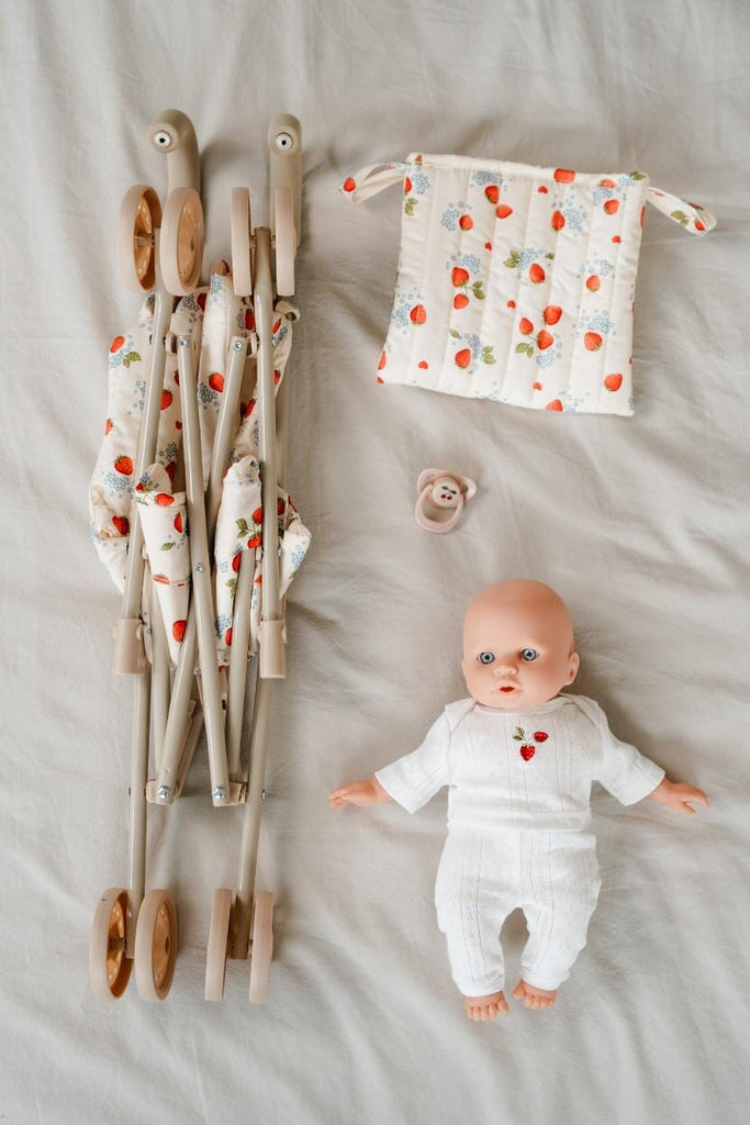 Coco doll stroller set - Marmalade - Konges Slojd
