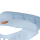 Siliconen slabbetje - Happy Rascals Smile Sky Blue
