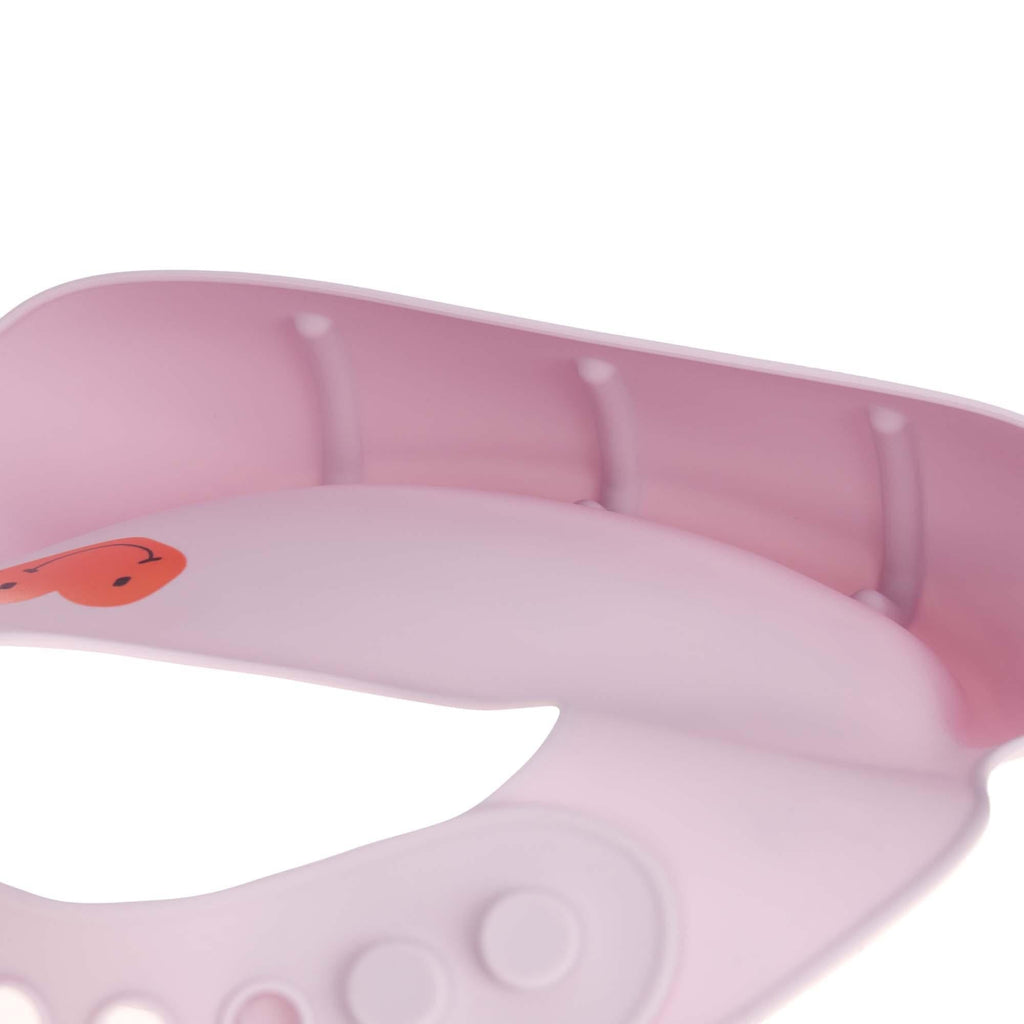 Siliconen slabbetje - Happy Rascals Heart Lavender
