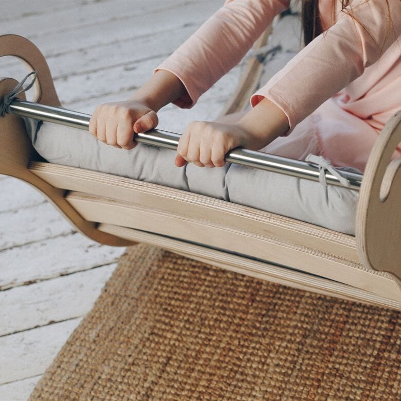 Cushion Original Waldorf rocker - Grey - Katehaa