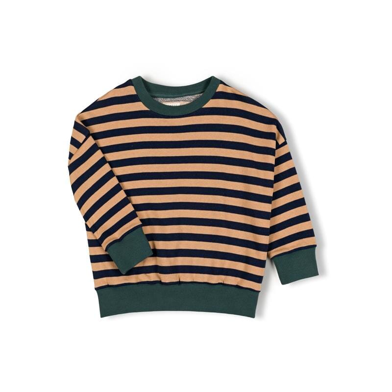 Rel Sweater - Navy Stripe