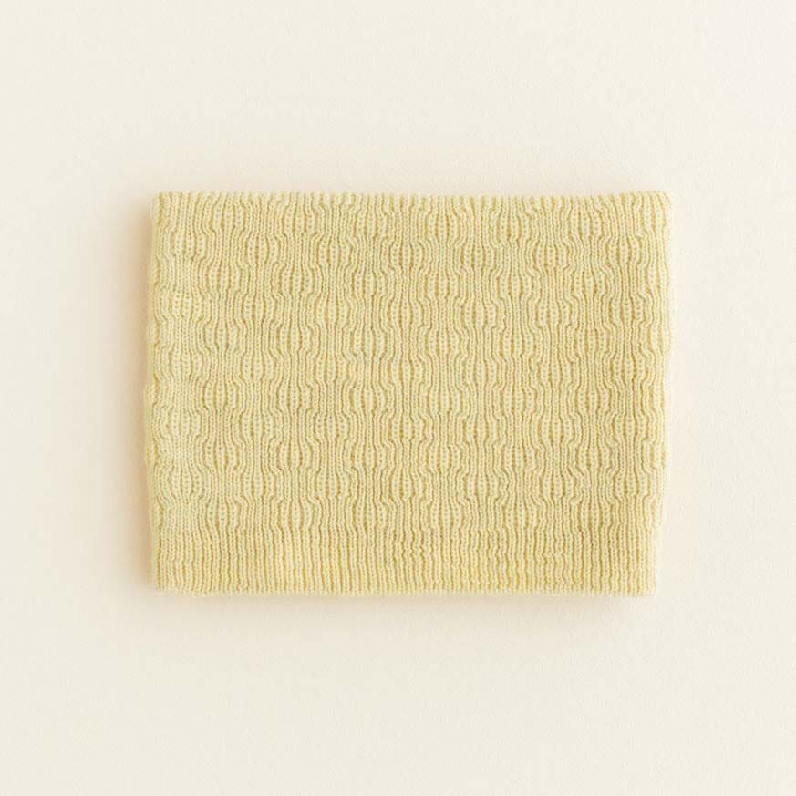 Tube sjaal Gigi - Light Yellow - Hvid
