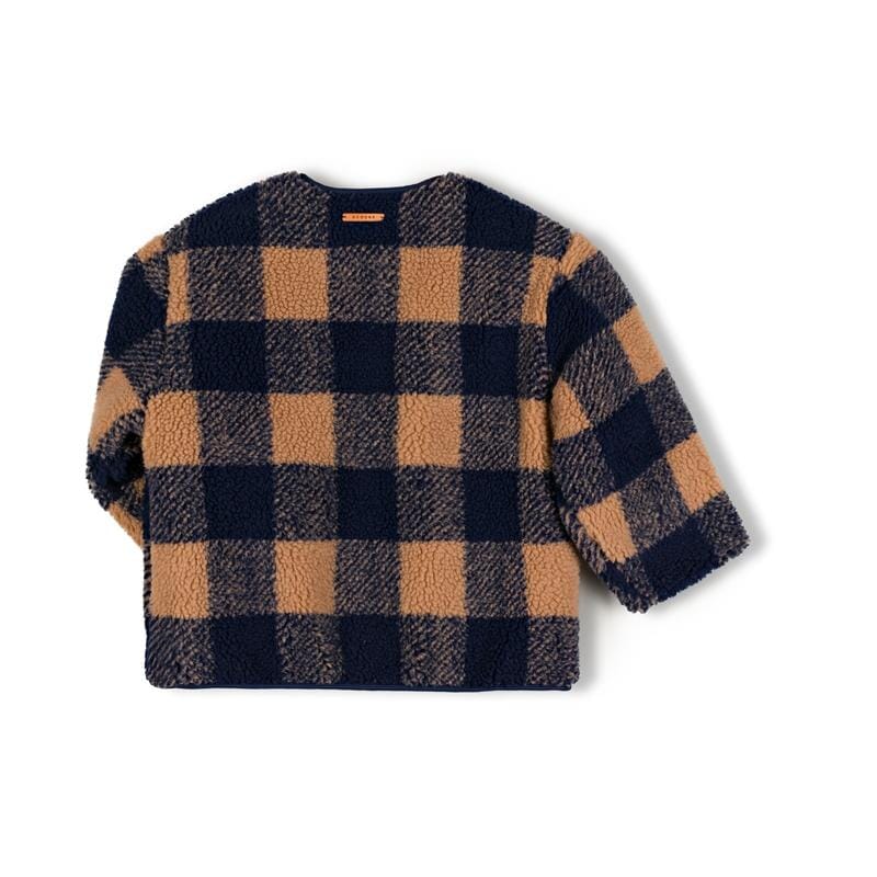 Check Jacket - Navy