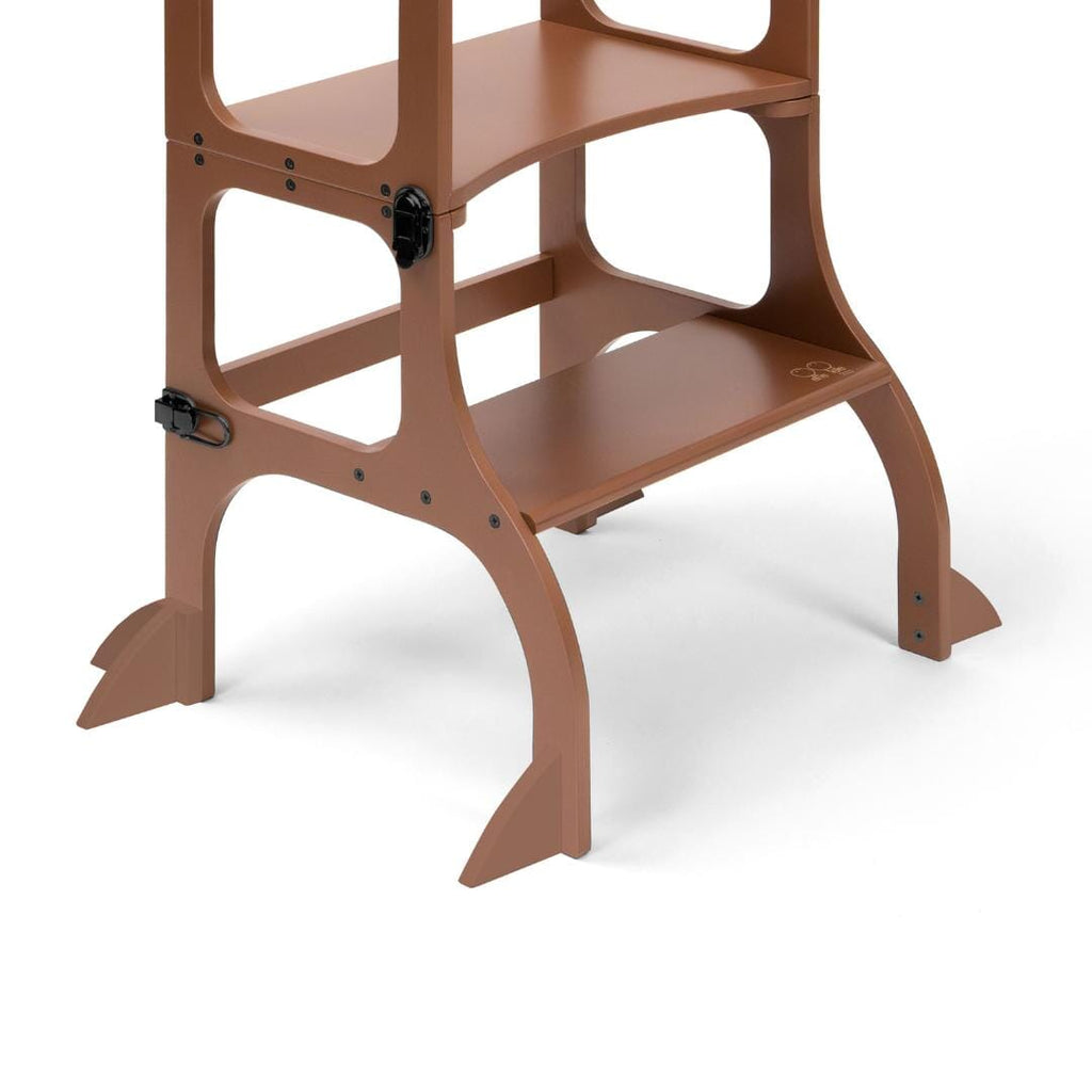 Steunpootjes voor houten leertoren - Mocha Mousse - Ette Tete