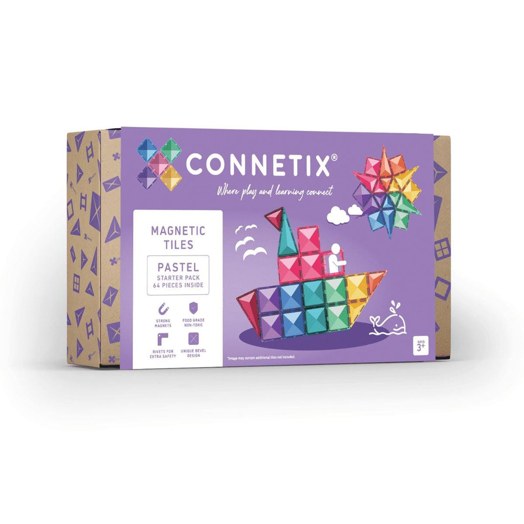 64 pièces - Pastel - Pack de démarrage - CONNETIX
