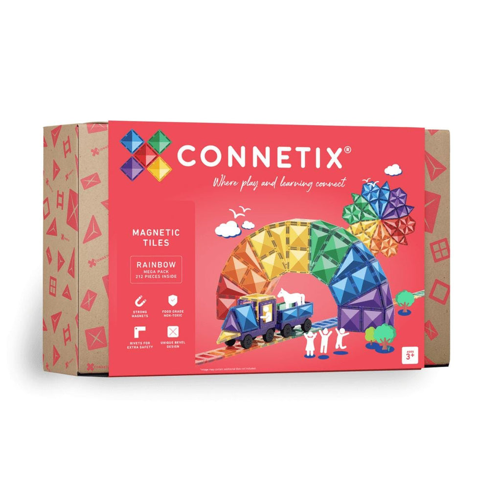 212 pièces - Arc-en-ciel - Mega Pack - CONNETIX