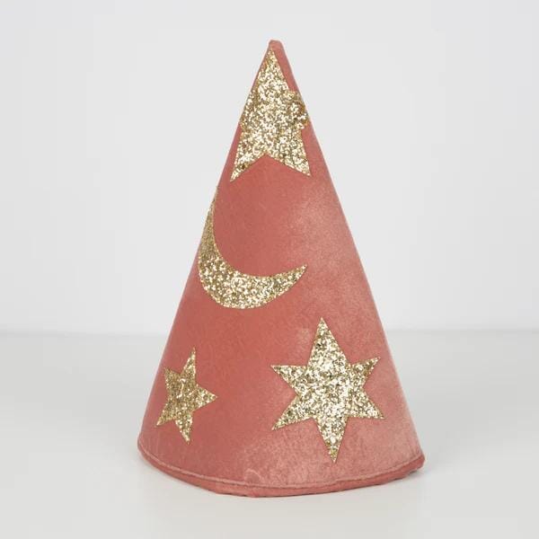 Fluwelen Tovenaarskostuum - Roze