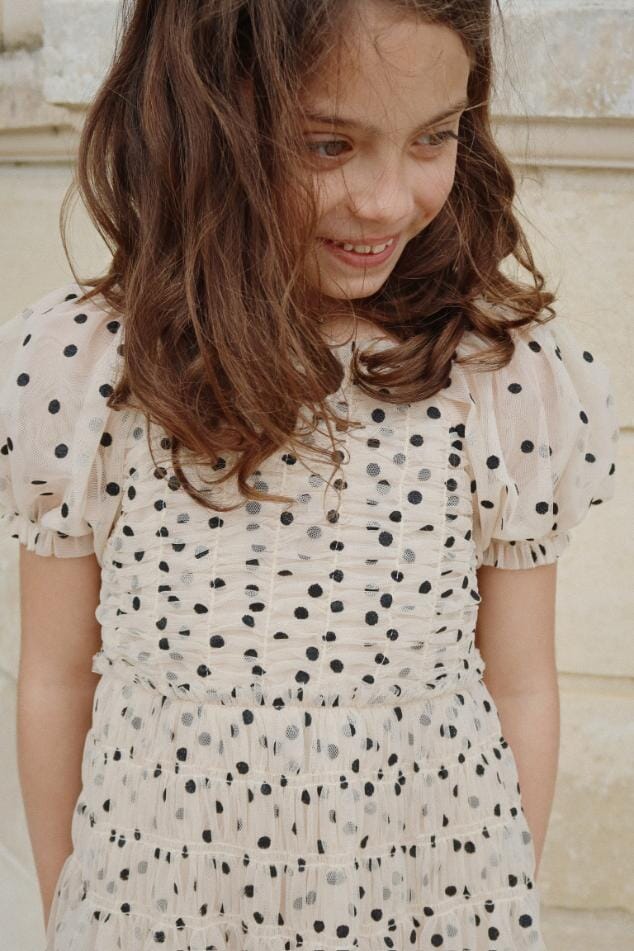 Charlene jurk - Ecru