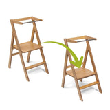 Opvouwbare & verstelbare leertoren Step'n'Fold - Naturel - Ette Tete