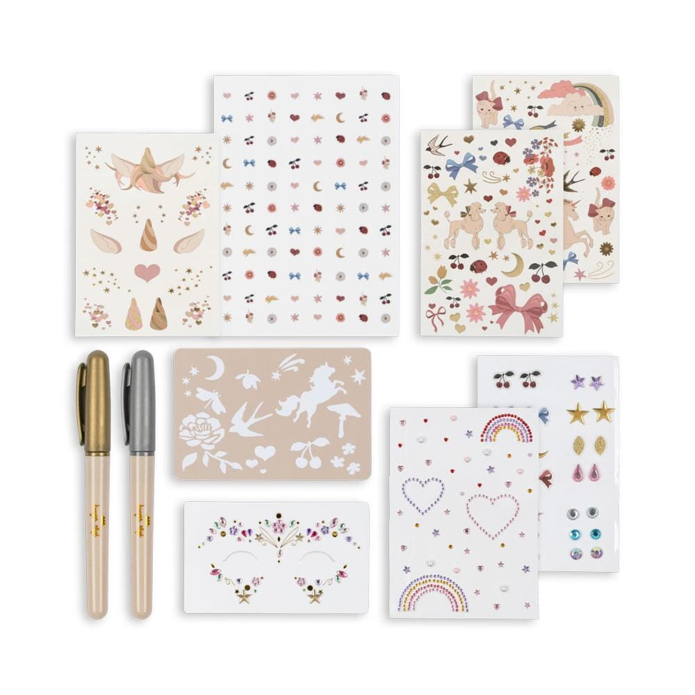 Sticker- en tattooset - Meisjes