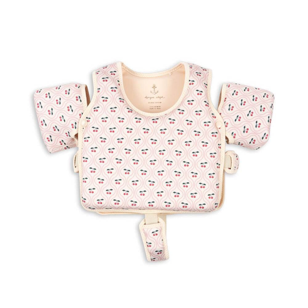 Hollis zwemvest met zwembandjes - Cherry pink motif