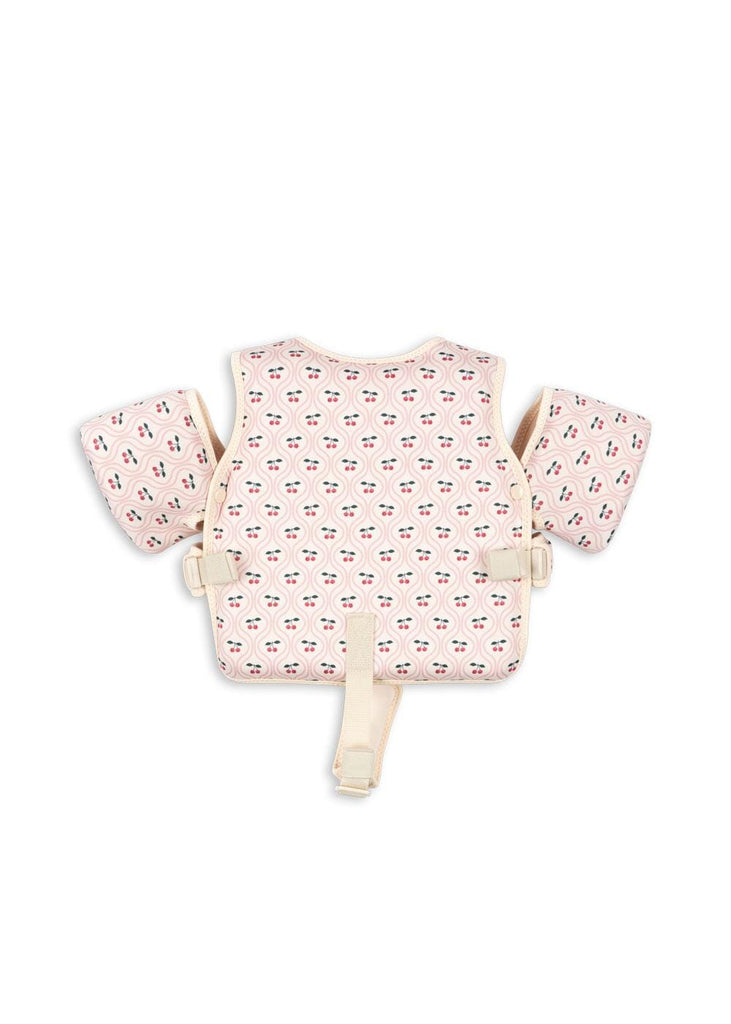 Hollis zwemvest met zwembandjes - Cherry pink motif