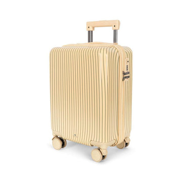 Travel suitcase - Tea stripe