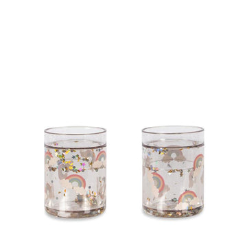 Glitterbekers - Rainbow