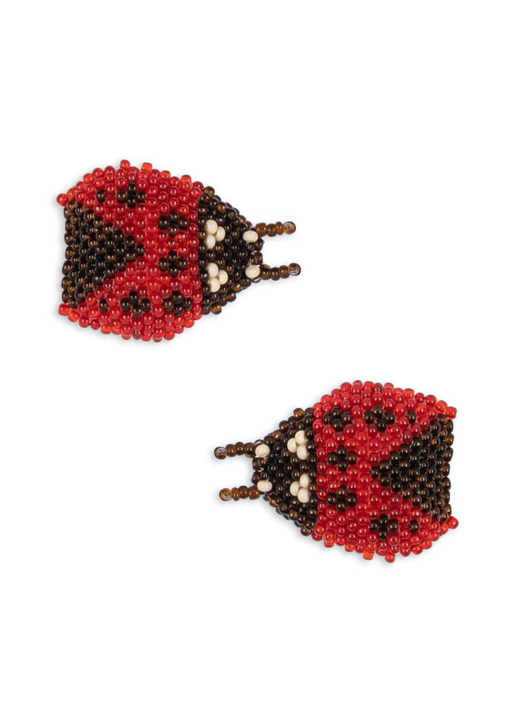 Haarspeldjes met parels 2-pack - Ladybug