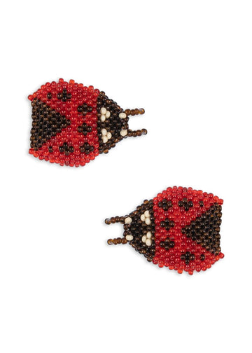 Haarspeldjes met parels 2-pack - Ladybug