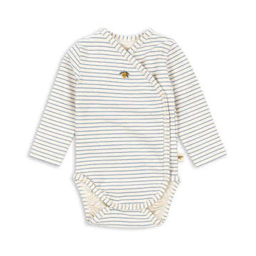 Body met lange mouwen - Stripe bluie