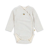 Body met lange mouwen - Stripe bluie