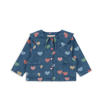 Magot denim shirt - Bon coeur coloré