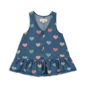 Magot denim jurk - Bon coeur coloré