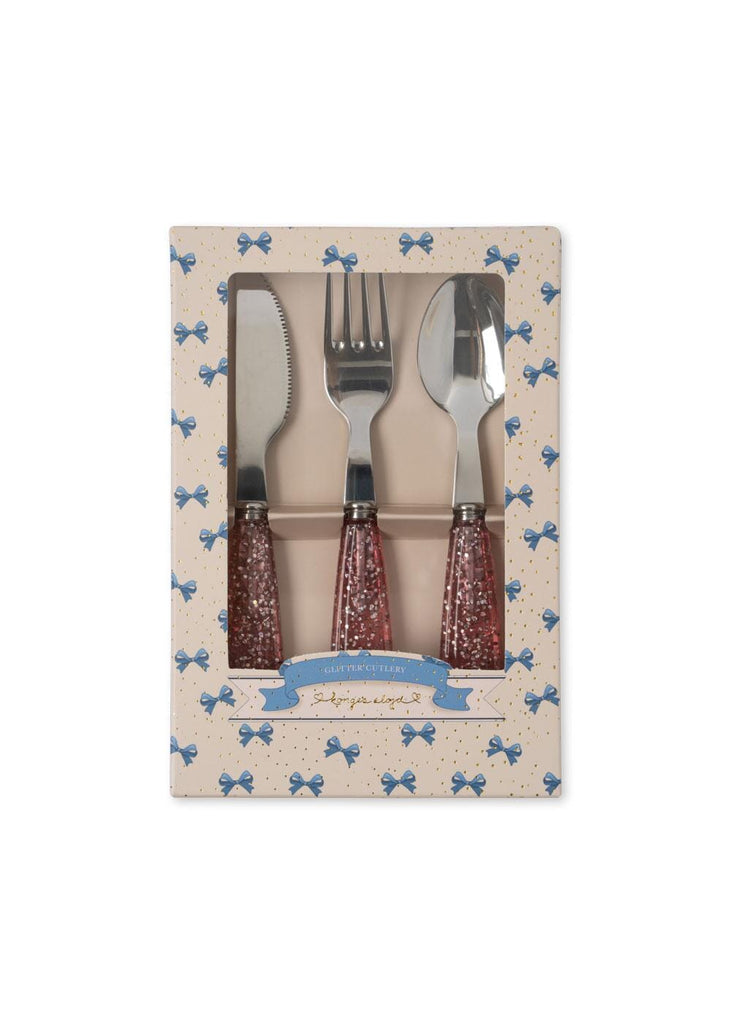 Glitter bestekset - Sparkling Blush - Konges Slojd