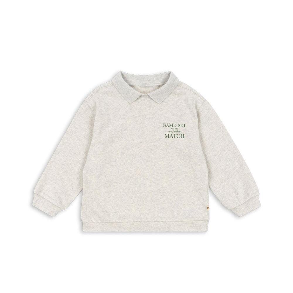 Spotty Polo - Off white melange