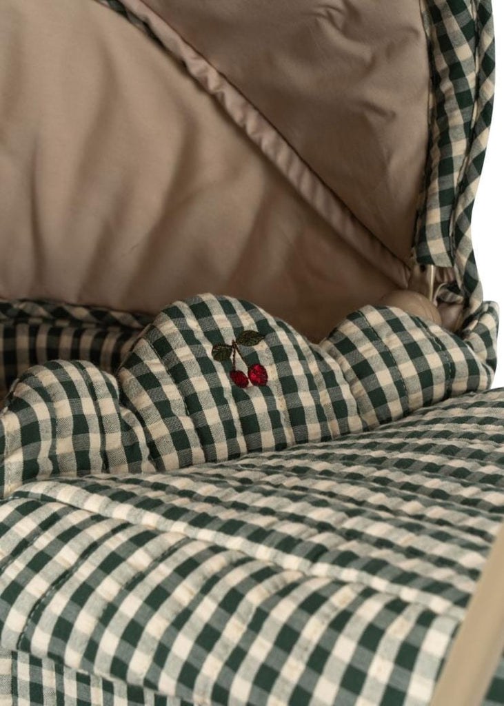 Doll pram - Smoke pine check