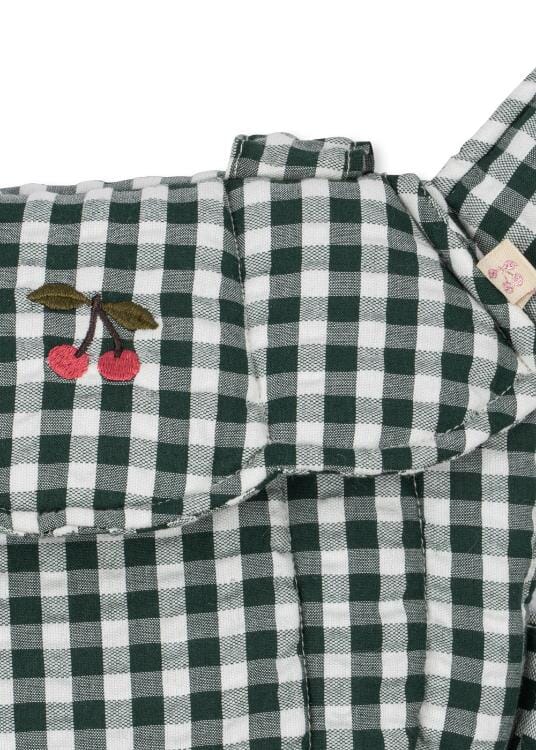Poppendraagzak - Green check