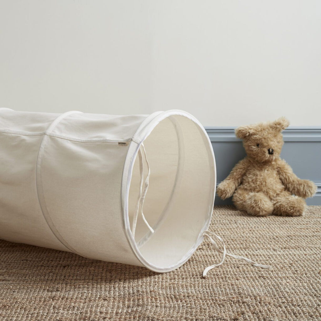 Speeltunnel katoen 150 cm - Gebroken wit - Kid's Concept
