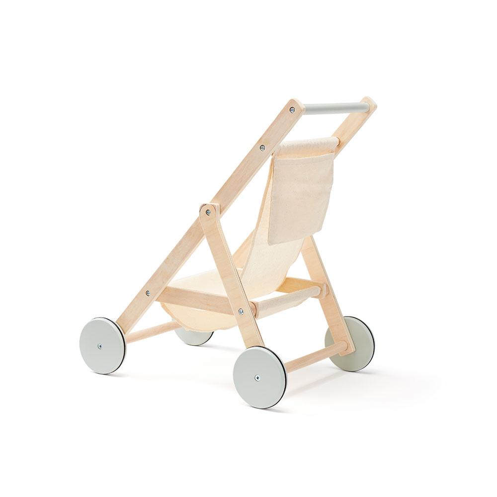 Kid's Concept - Houten poppen buggy - Nature