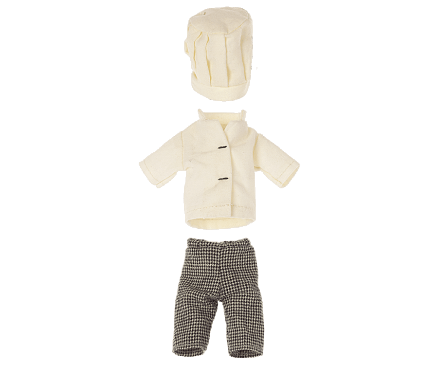 Chef Mouse met pot & lepel - Maileg