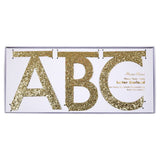 Letterslinger set - Gold Glitter